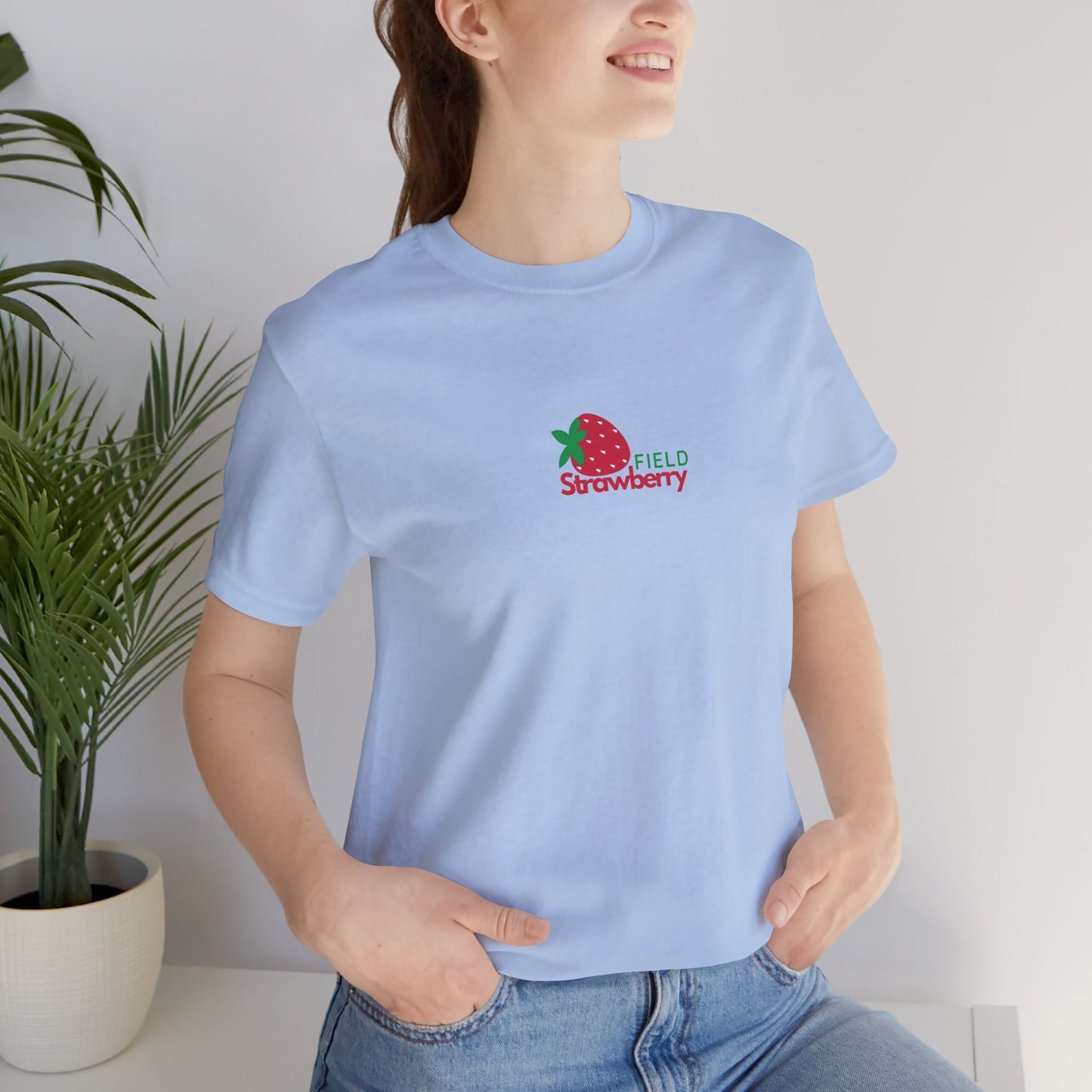 Field of Sweet Dreams - 🍓 Strawberry Field Tee (Front and Back Design)
