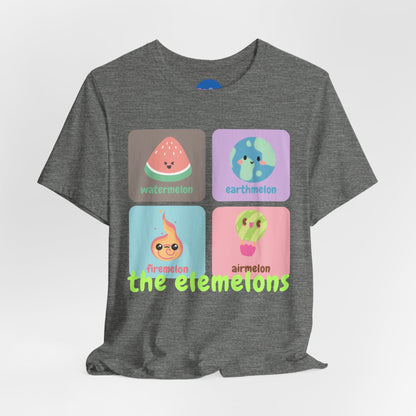 🍉🌍🔥🌬️ The Elemelons T-Shirt