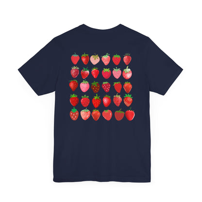 Field of Sweet Dreams - 🍓 Strawberry Field Tee (Front and Back Design)