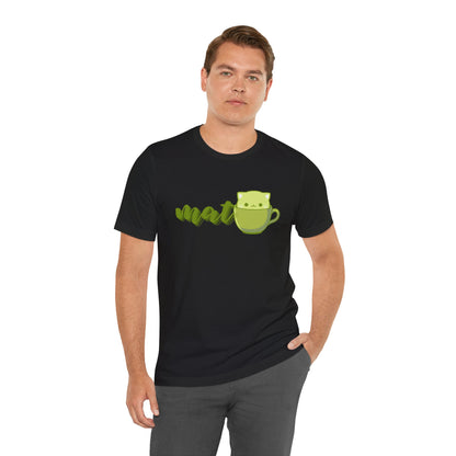 Matcha Teacup Cat Tee | Kawaii Matcha Lover T-Shirt