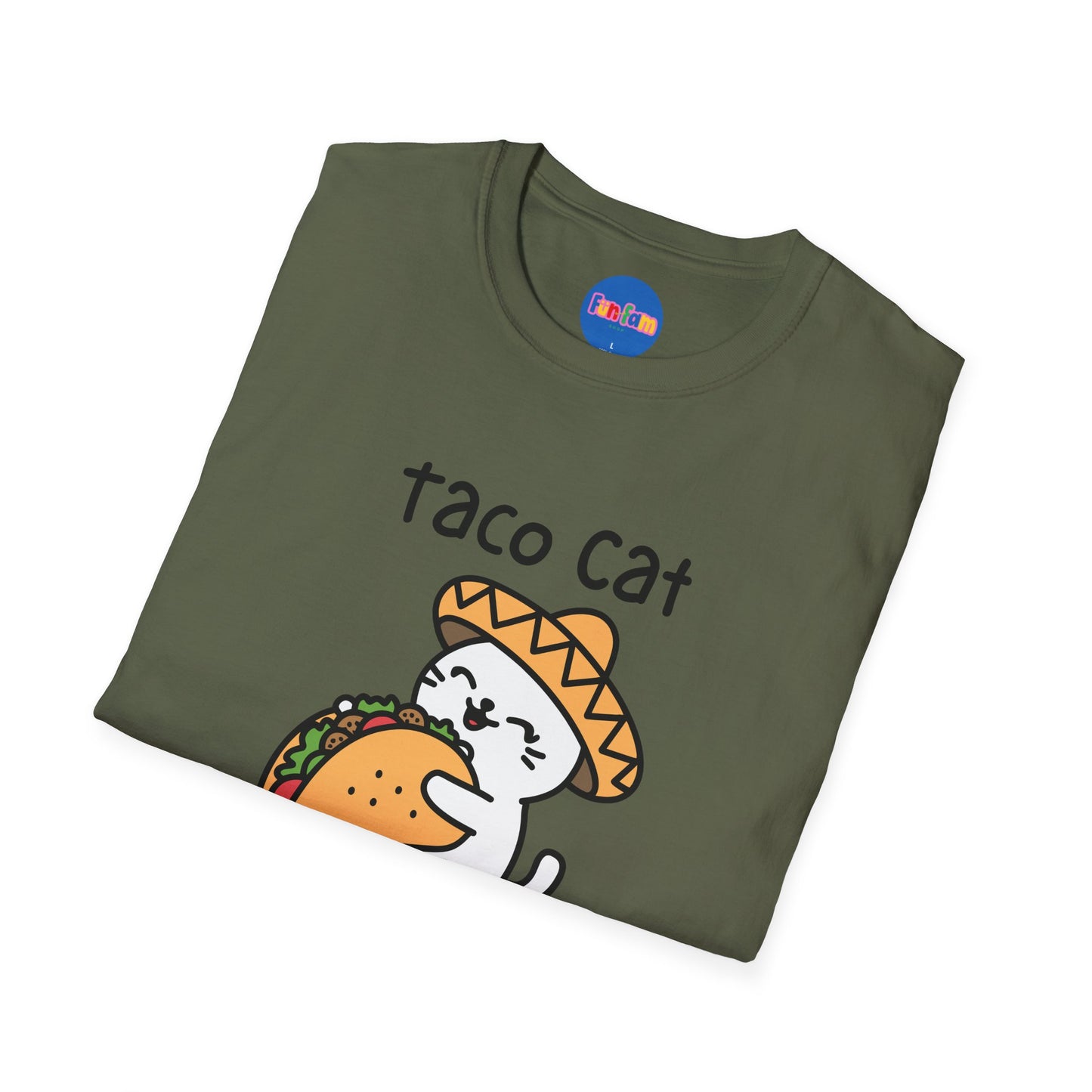 Taco Cat / Cat Taco Reversible T-Shirt 🌮🐱