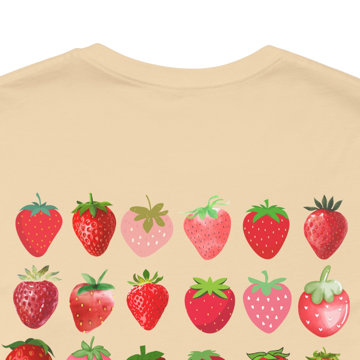 Field of Sweet Dreams - 🍓 Strawberry Field Tee (Front and Back Design)