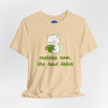 Matcha Now, The Rest Later 🐾🍵