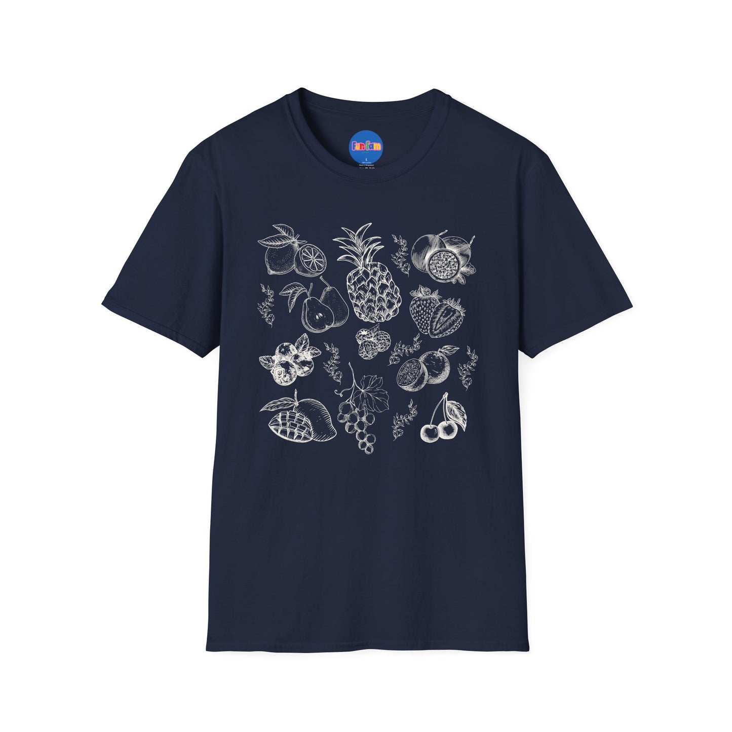 Minimalistic Mixed Fruits Vibes T-Shirt