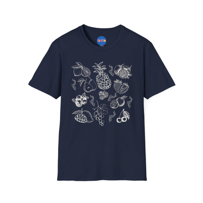 Minimalistic Mixed Fruits Vibes T-Shirt