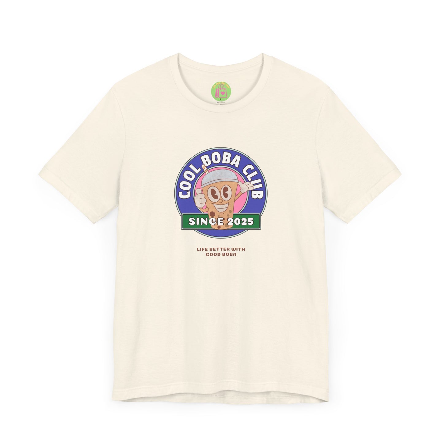 Cool Boba Club Tee – Life’s Better with Boba