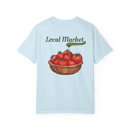 🍅 Local Market Tee – Fresh From the Farm to Your Fit 🌿