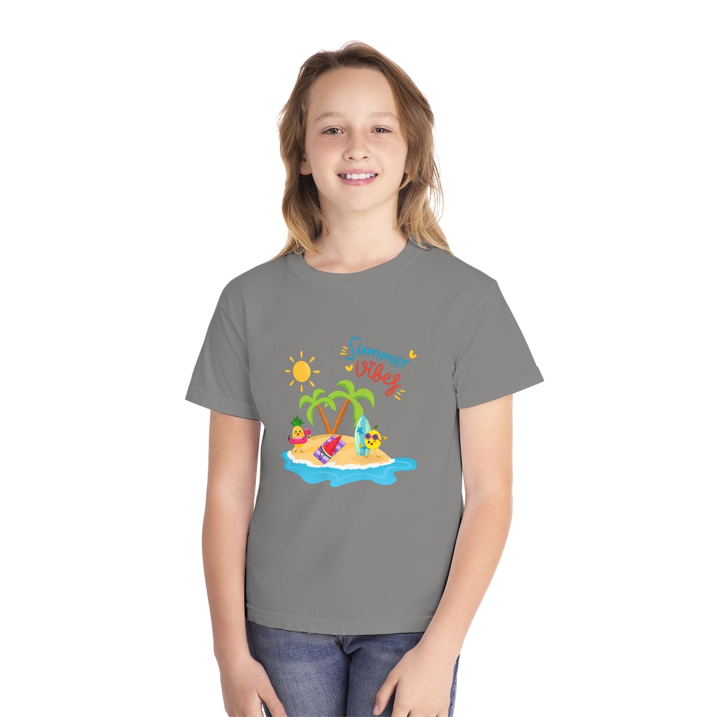 Youth Cutest island Fruit crew ever T-Shirt 🍍🏝️☀️#SummerVibes