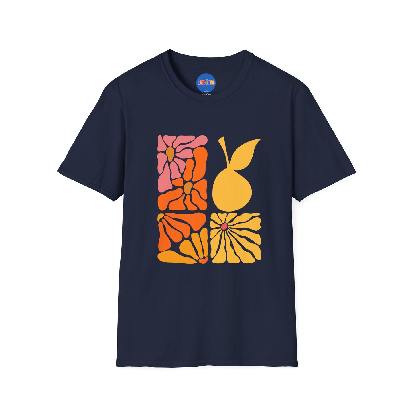 Abstract Pear Floral T-Shirt