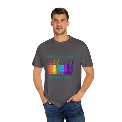 Boba lovers, unite! 🌈🧋 - Rainbow Boba Line – There’s a Flavor for Everyone Tee