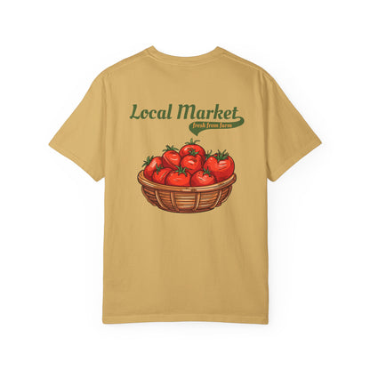 🍅 Local Market Tee – Fresh From the Farm to Your Fit 🌿
