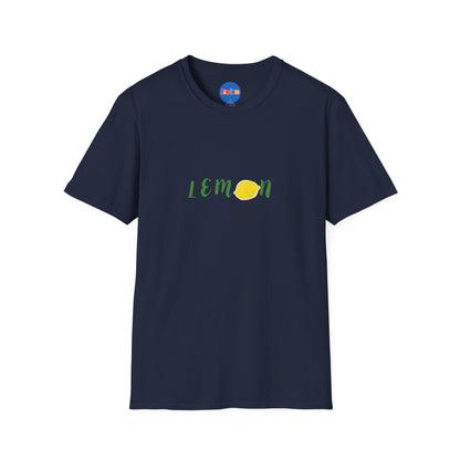 Lemon Minimalist T-Shirt 🍋🌿
