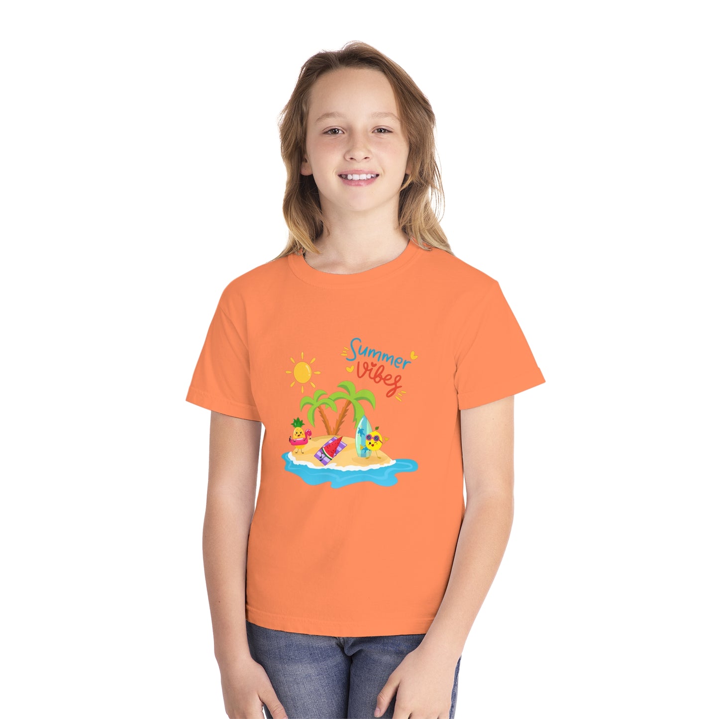 Youth Cutest island Fruit crew ever T-Shirt 🍍🏝️☀️#SummerVibes