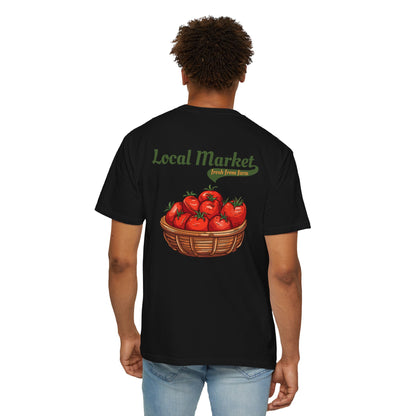 🍅 Local Market Tee – Fresh From the Farm to Your Fit 🌿