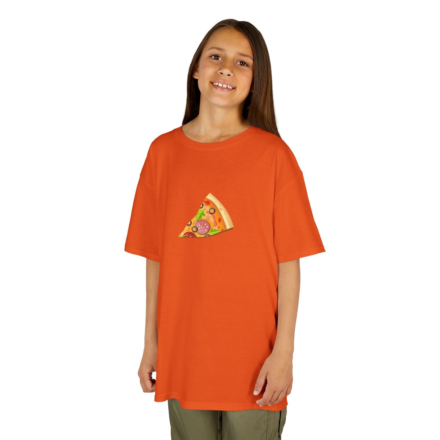 Youth “Pizza My Heart” Matching Father & Child T-Shirt  – Slice Design 🍕❤️