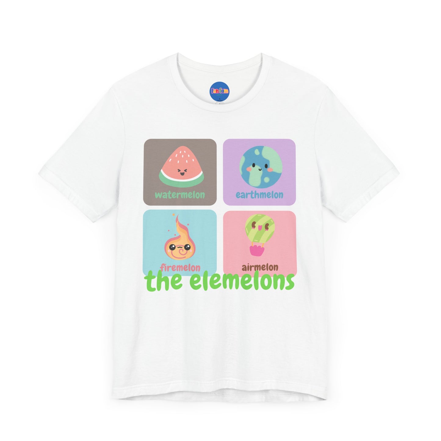🍉🌍🔥🌬️ The Elemelons T-Shirt