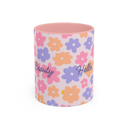 🌸 Hello, Beauty Mug – Sip in Sweet Style 💖