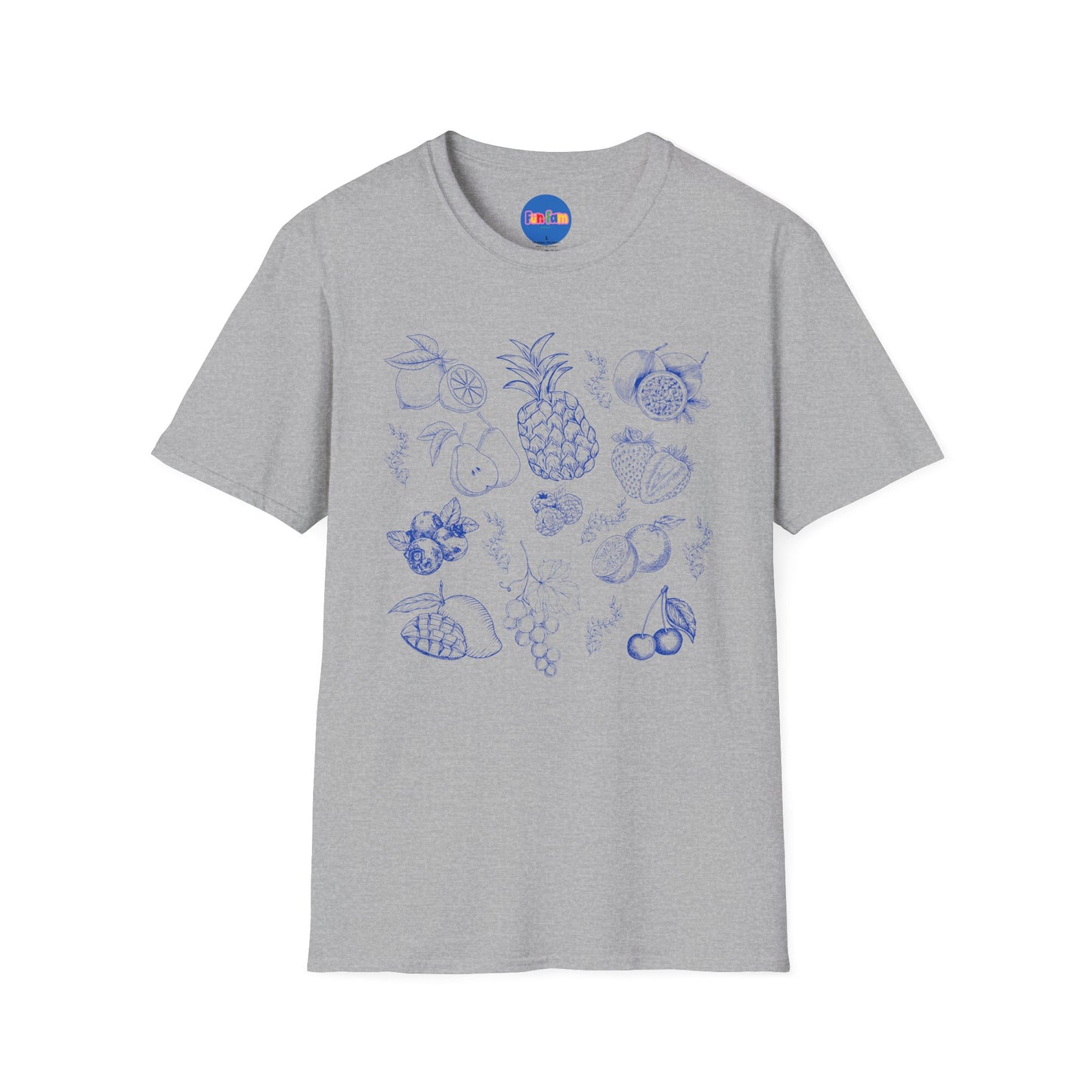 Minimalistic Mixed Fruits Vibes T-Shirt