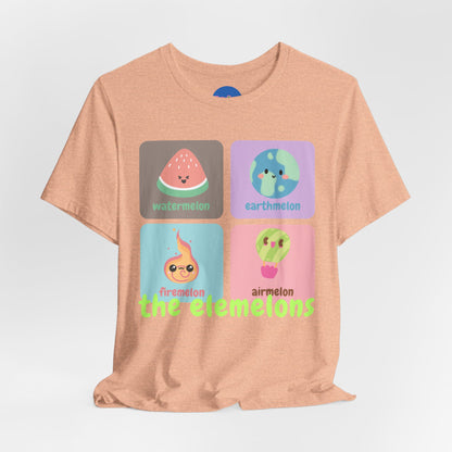 🍉🌍🔥🌬️ The Elemelons T-Shirt