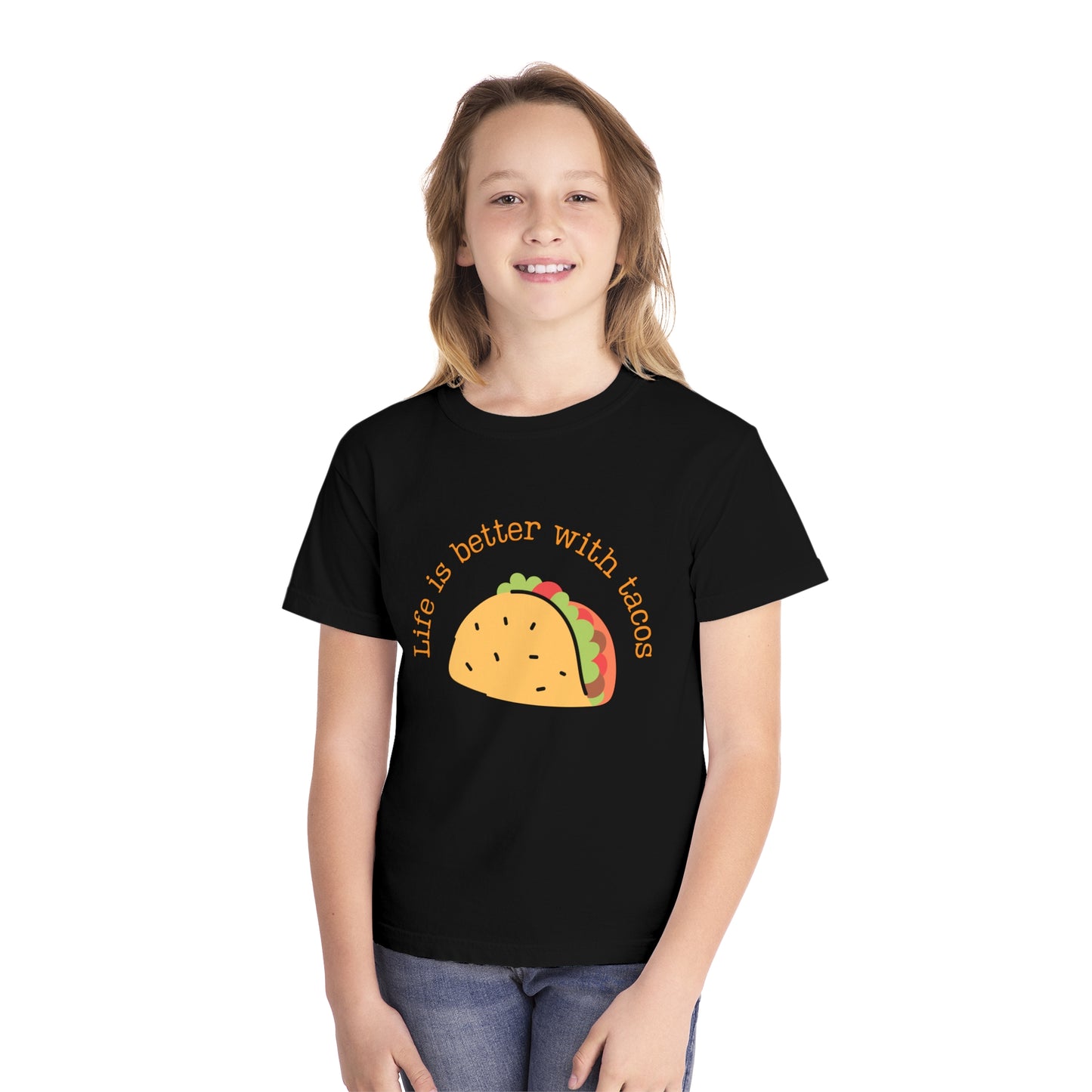 Youth 🌮 Life Is Better With Tacos T-Shirt
