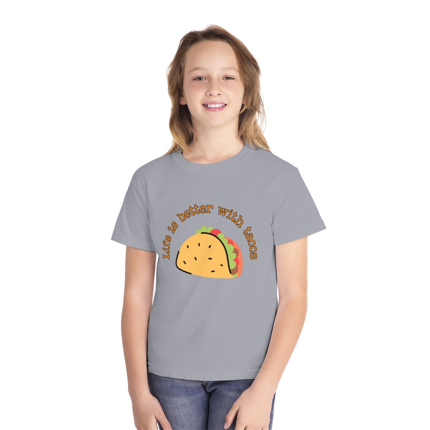 Youth 🌮 Life Is Better With Tacos T-Shirt
