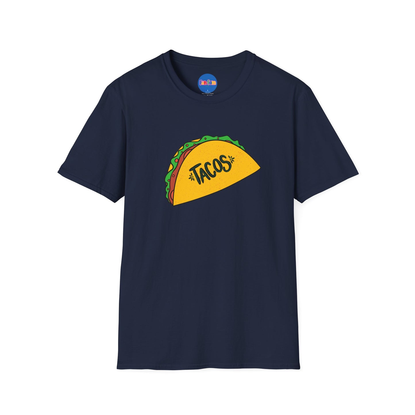 Minimalist taco design T-Shirt 🌮