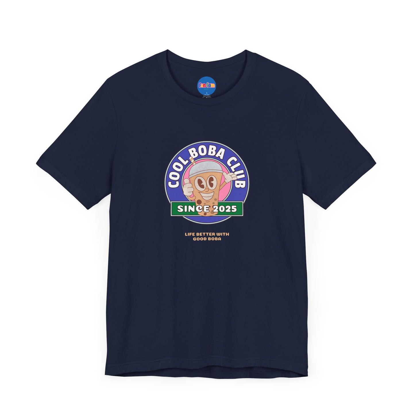 Cool Boba Club Tee – Life’s Better with Boba