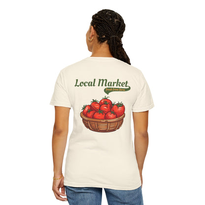 🍅 Local Market Tee – Fresh From the Farm to Your Fit 🌿