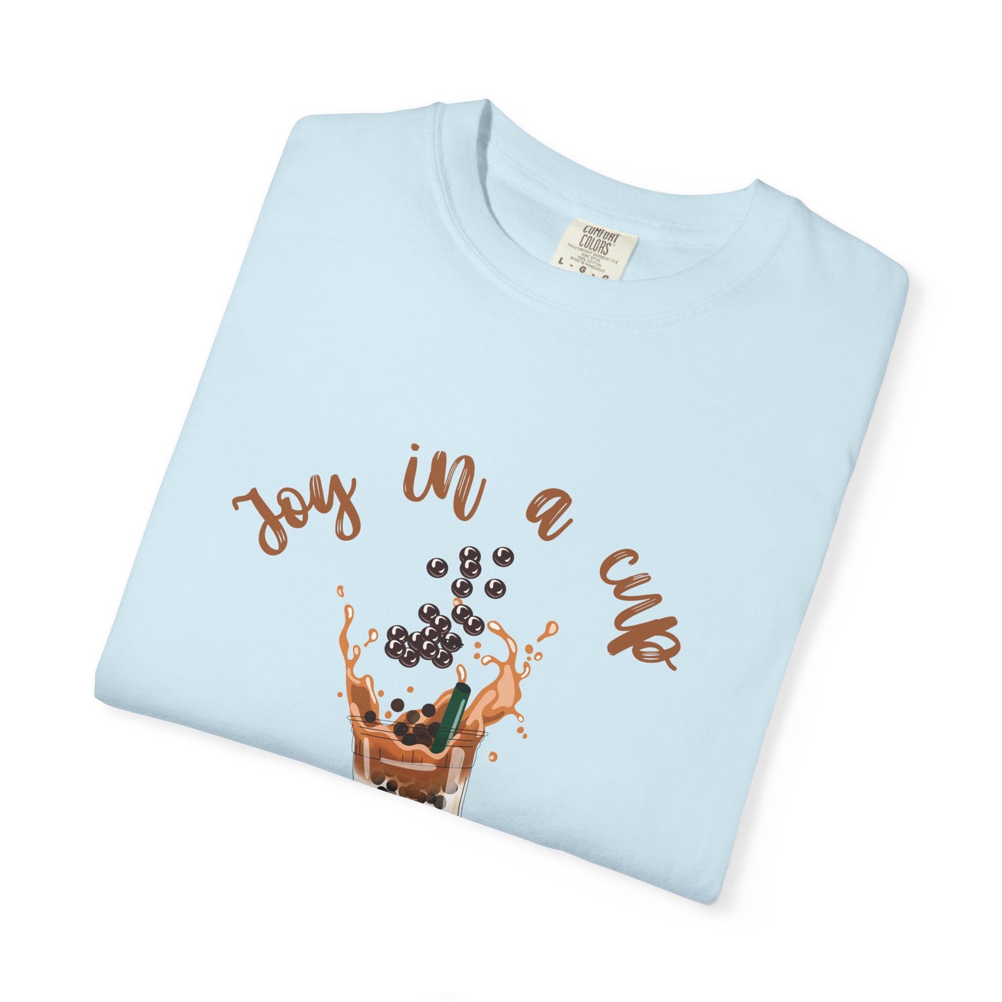 Joy in a Cup – Boba Splash Edition 💕 | Boba Milktea Lover Tee ☕💕