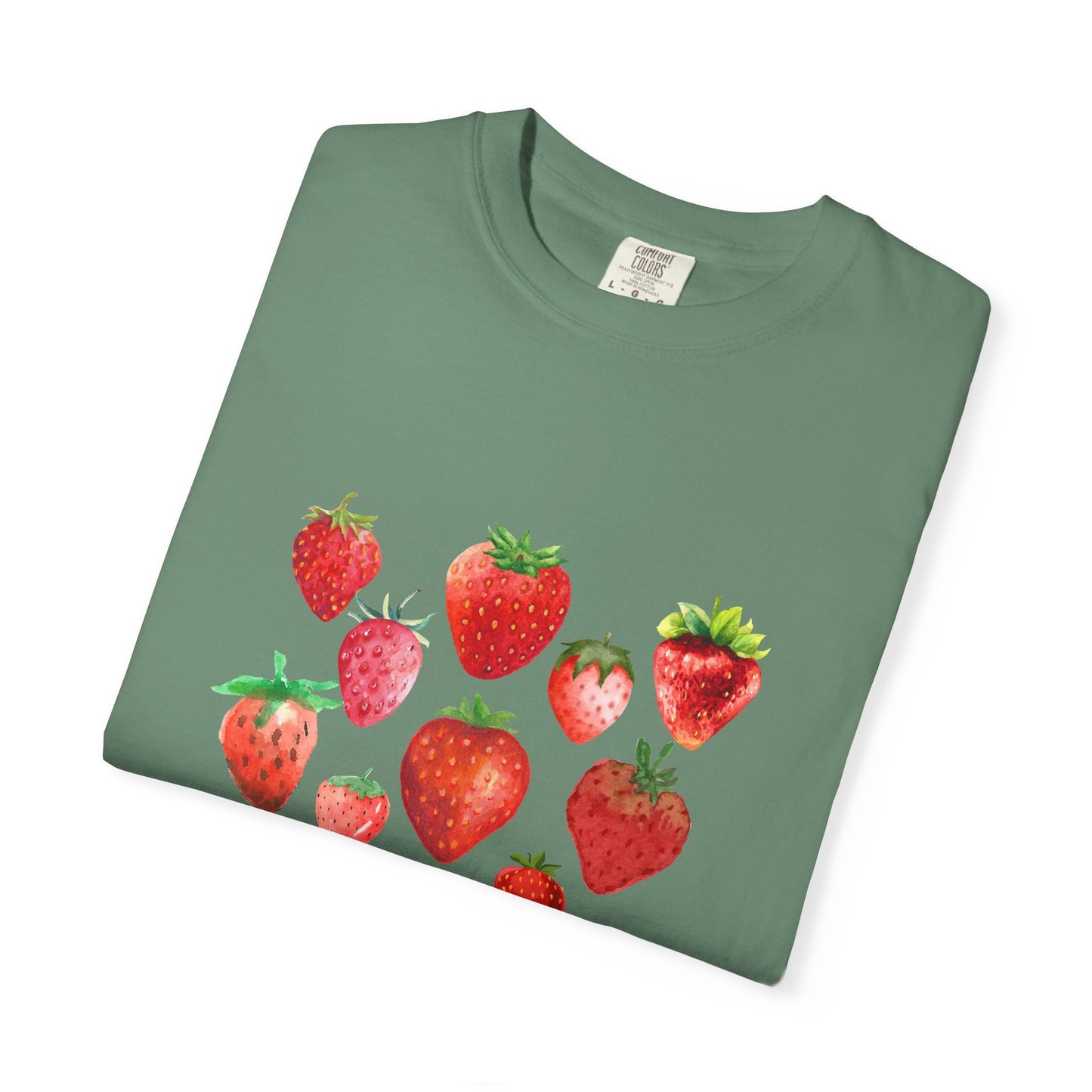 Berry Cool Summer Tee 🍓☀️| Sweet Summer Strawberry - Whimsical Retro Vibes 💕