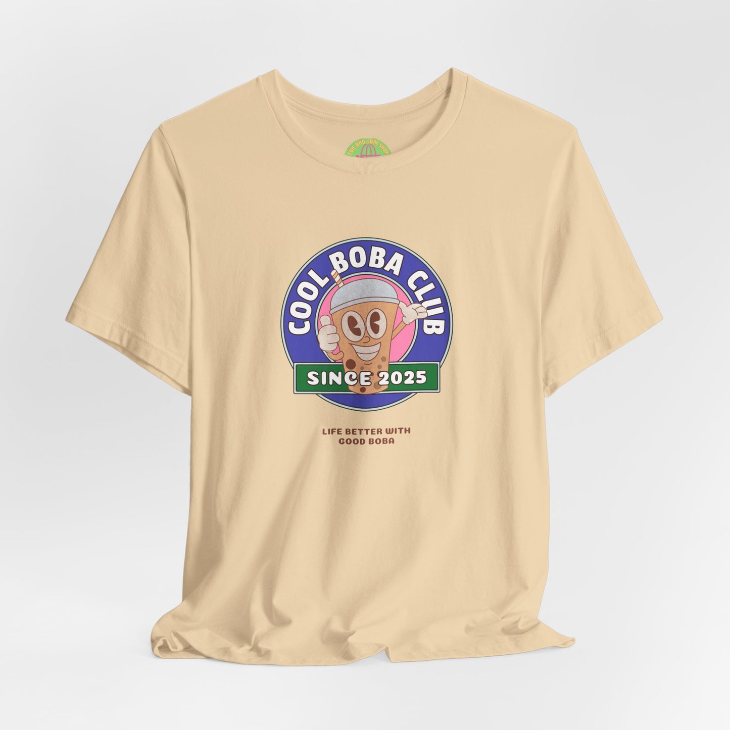 Cool Boba Club Tee – Life’s Better with Boba