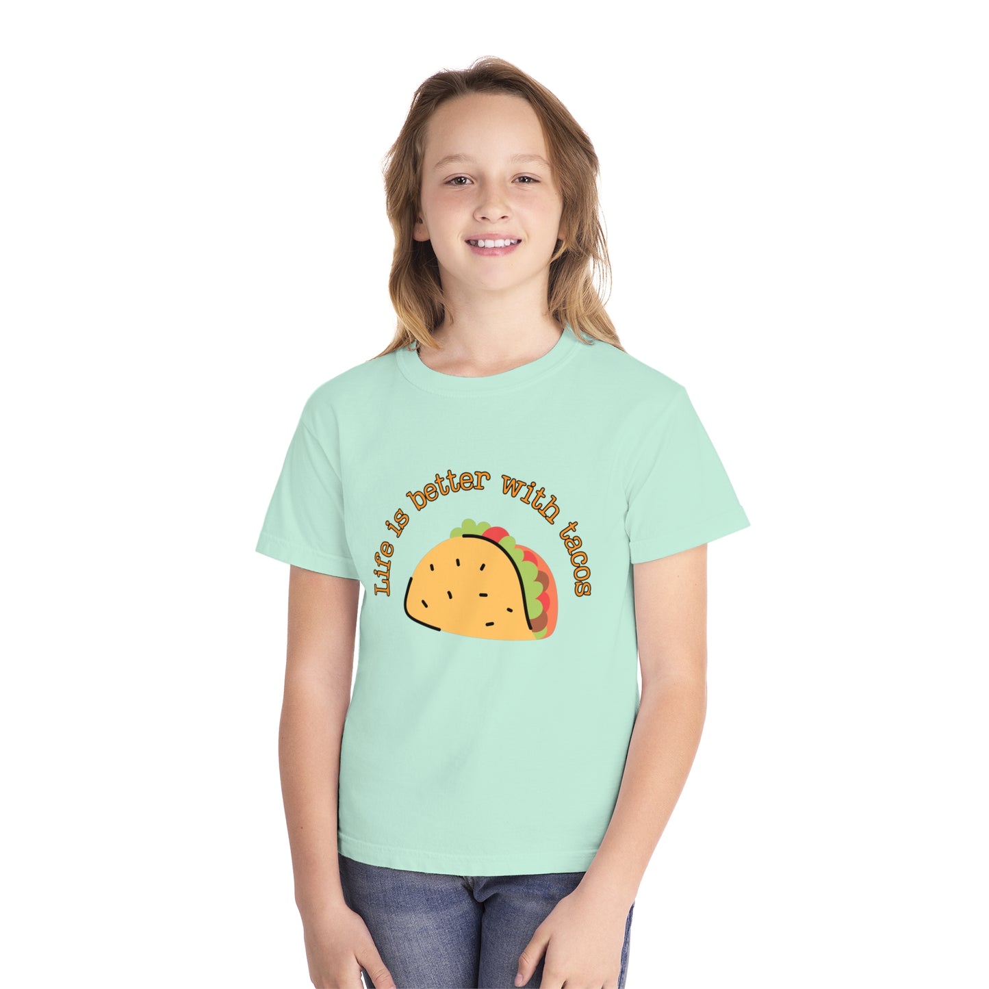 Youth 🌮 Life Is Better With Tacos T-Shirt