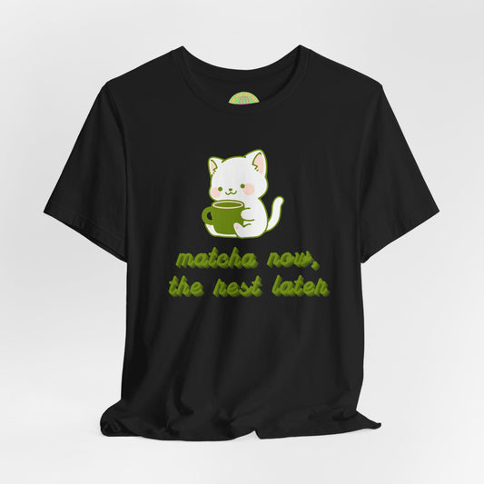 Matcha Now, The Rest Later 🐾🍵