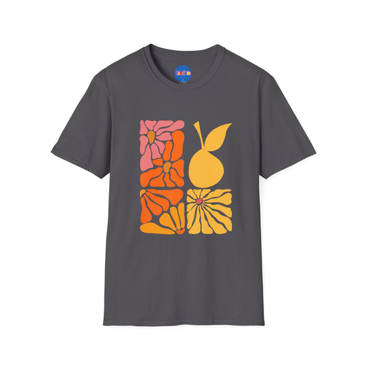 Abstract Pear Floral T-Shirt