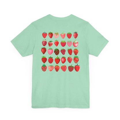 Field of Sweet Dreams - 🍓 Strawberry Field Tee (Front and Back Design)
