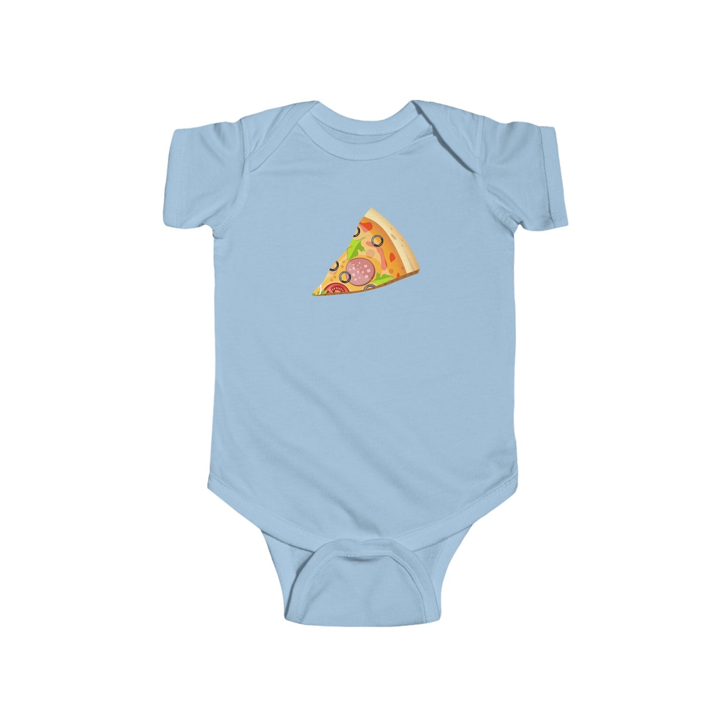 Baby “Pizza My Heart” Matching Father & Child T-Shirt Set – Whole Pizza & Slice Design