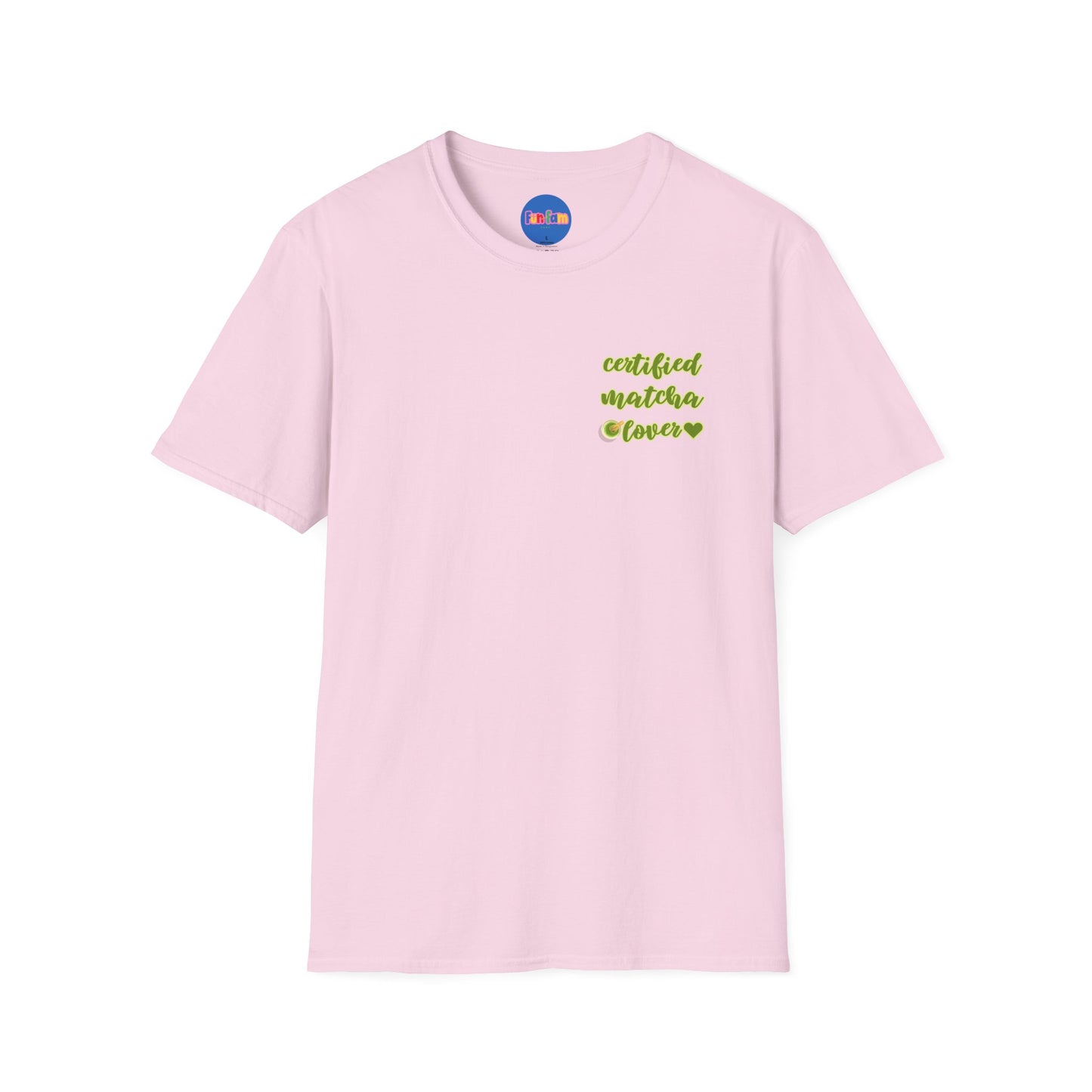 Matcha Lover Front and Back Designed T-Shirt 🍵