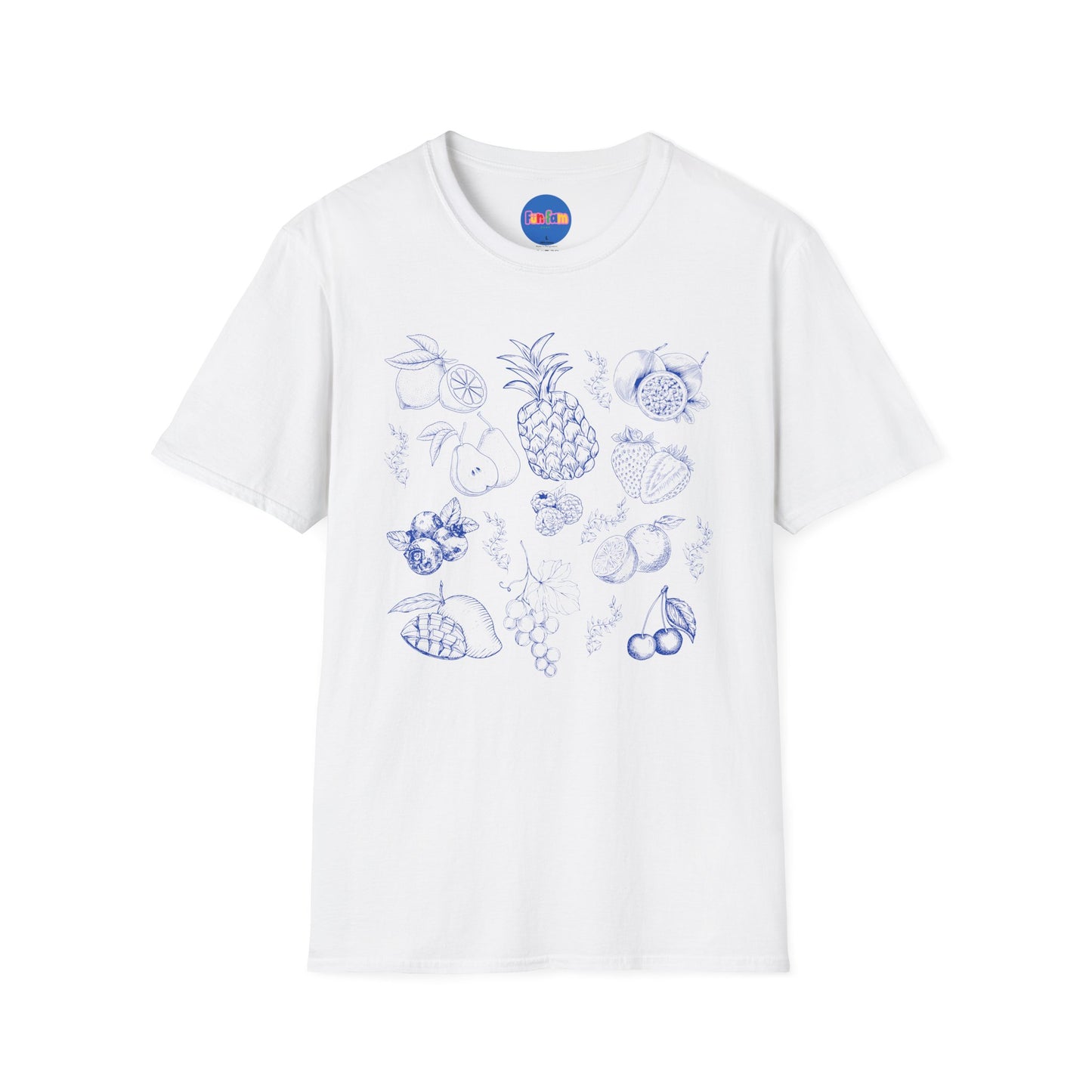 Minimalistic Mixed Fruits Vibes T-Shirt